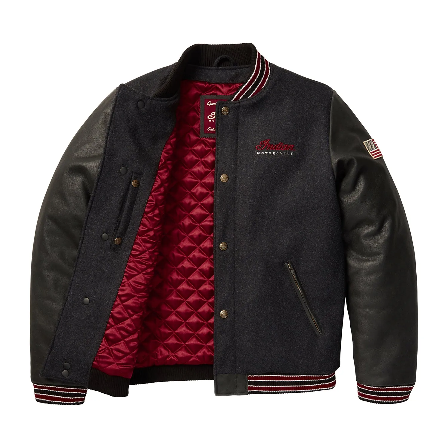 Men's Varsity 2 Jacket, Gray