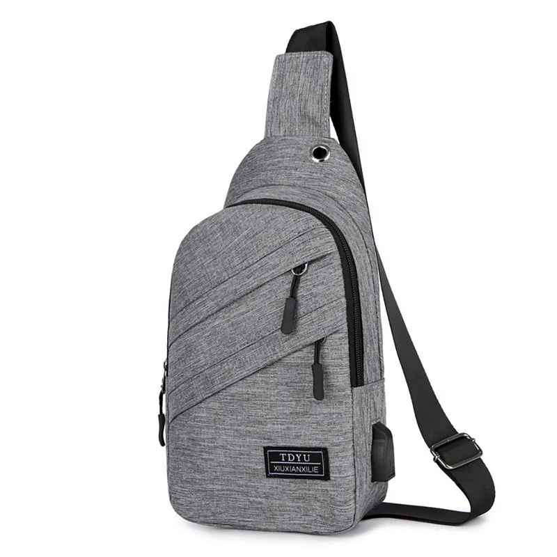 Men's Waterproof Anit-theft Cross-body Chestpack/Backpack
