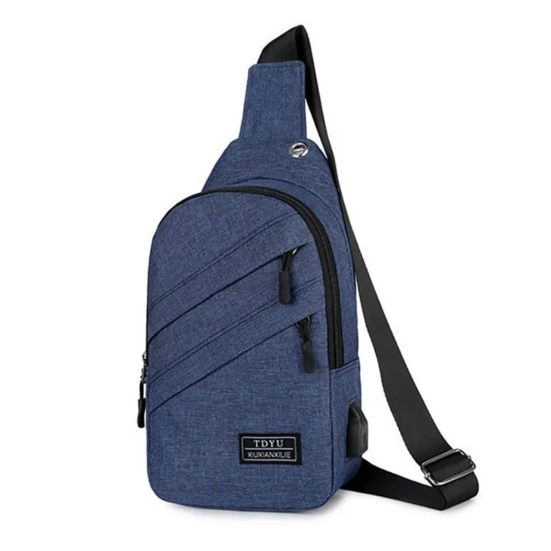Men's Waterproof Anit-theft Cross-body Chestpack/Backpack