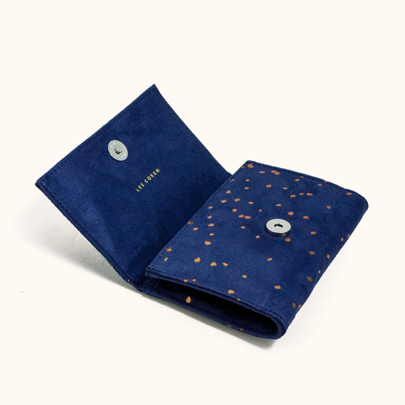 Minimal Wallet, Confetti Indigo