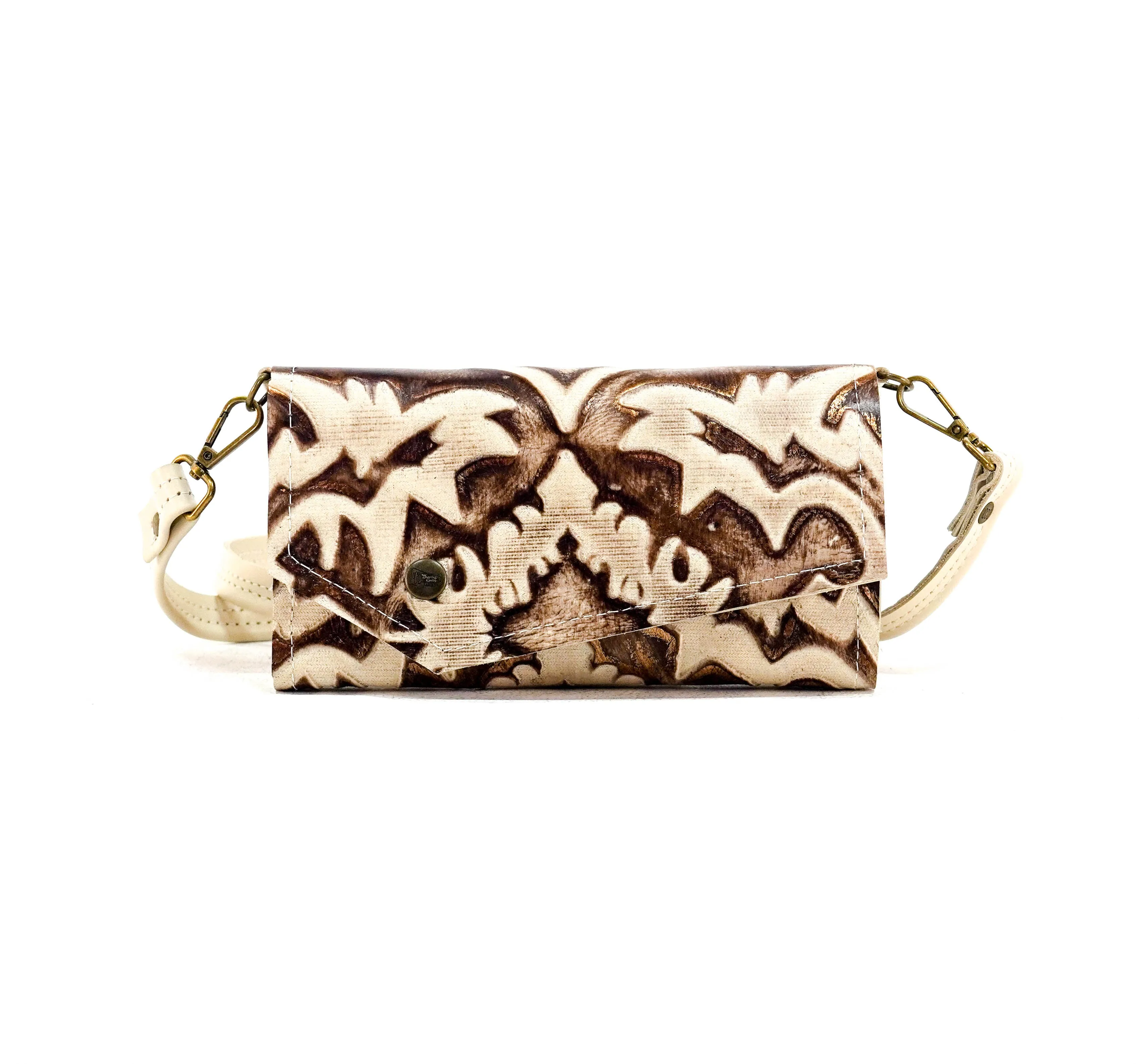 Miranda - All Embossed w/ Ivory & Brown Laredo
