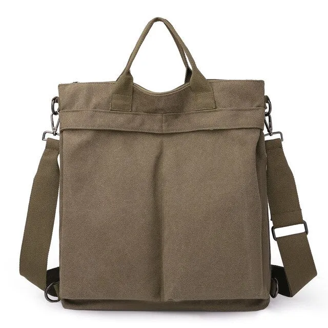 Multi-Function Large Female Backpack Women's Canvas Backpacks Designer Unisex Casual Large Capacity Ladies Travel Bag Mochila