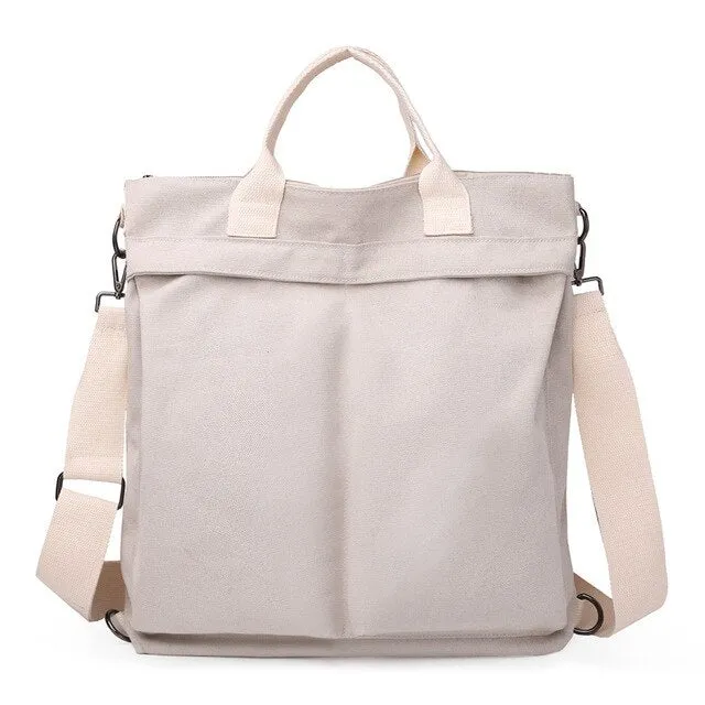 Multi-Function Large Female Backpack Women's Canvas Backpacks Designer Unisex Casual Large Capacity Ladies Travel Bag Mochila