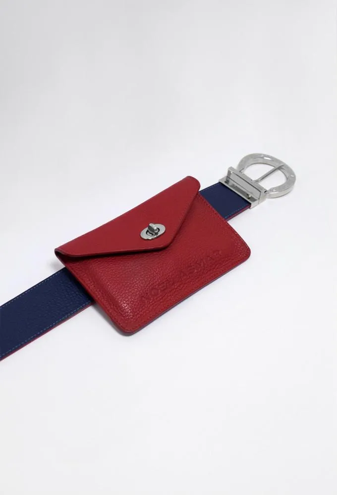 Noel Asmar Belt Purse (Chrome Accents)