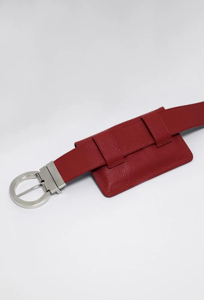 Noel Asmar Belt Purse (Chrome Accents)