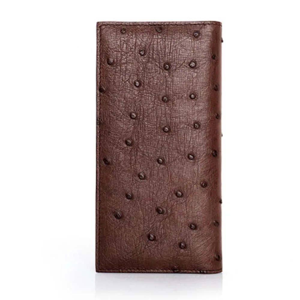 Ostrich Leather Wallet