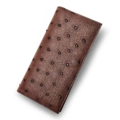 Ostrich Leather Wallet