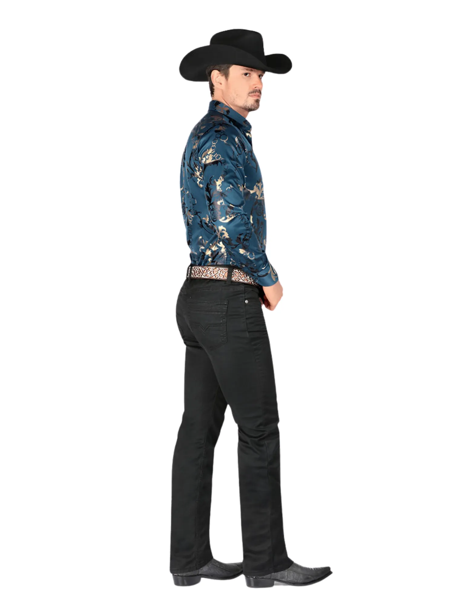 Pantalon Vaquero de Mezclilla Stretch para Hombre 'Montero' - ID: 5601