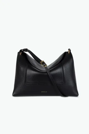 Penelope Slouch Bag - Black Crust