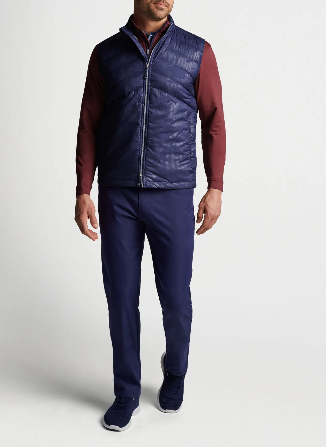 PETER MILLAR ALL COURSE VEST - NAVY