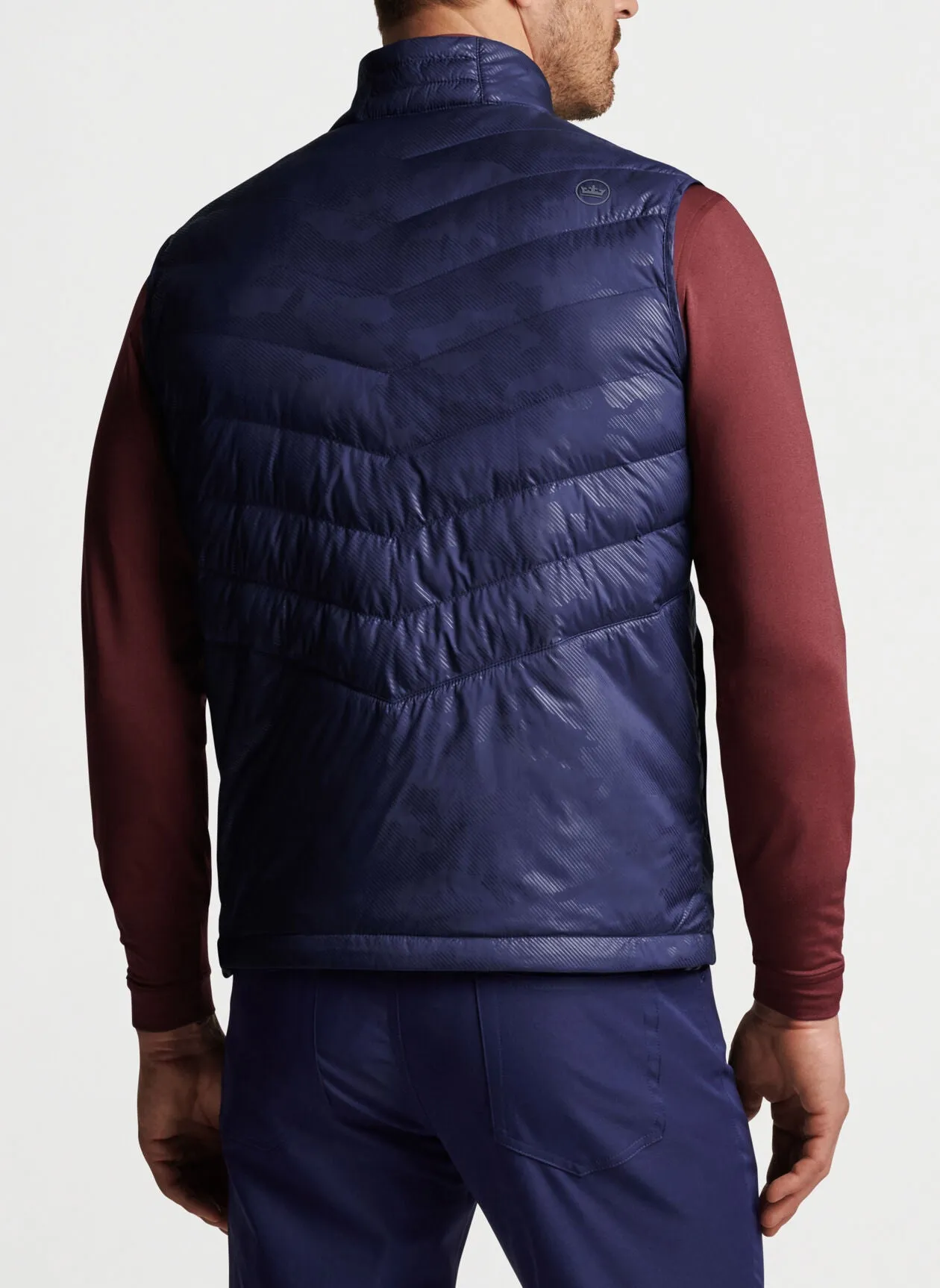 PETER MILLAR ALL COURSE VEST - NAVY