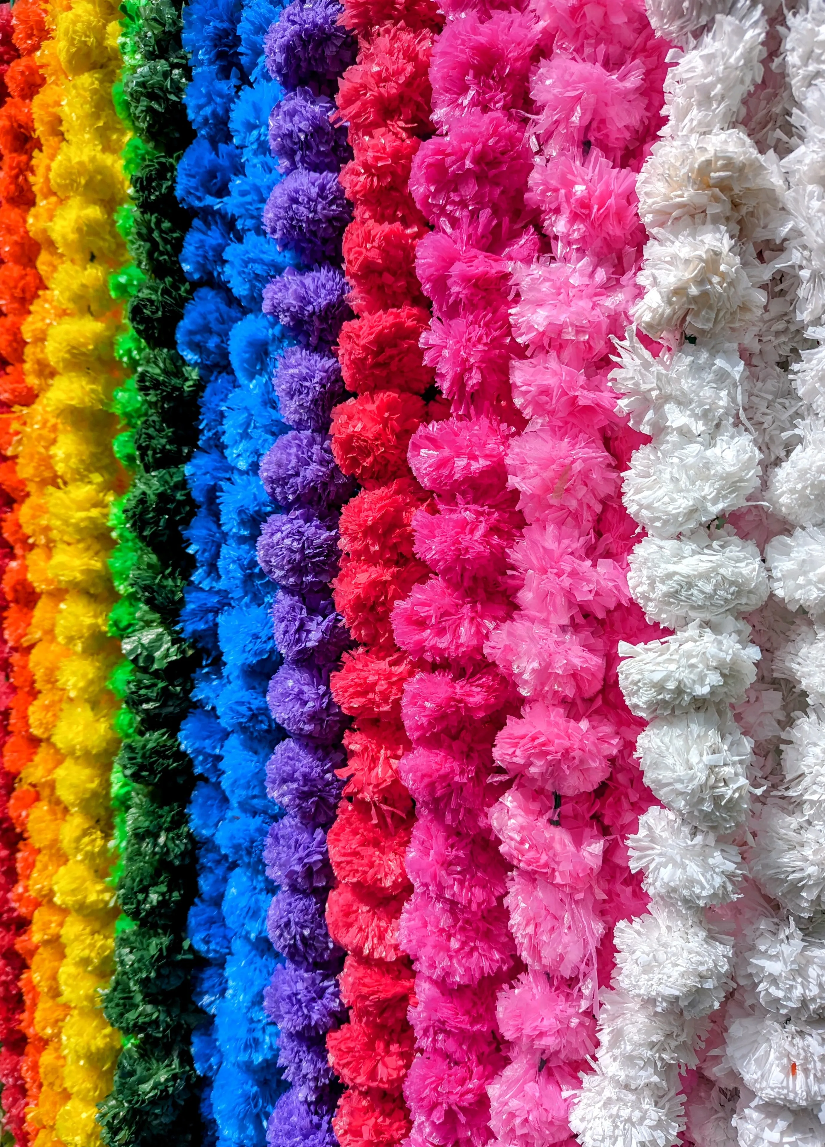 Pompom garlands