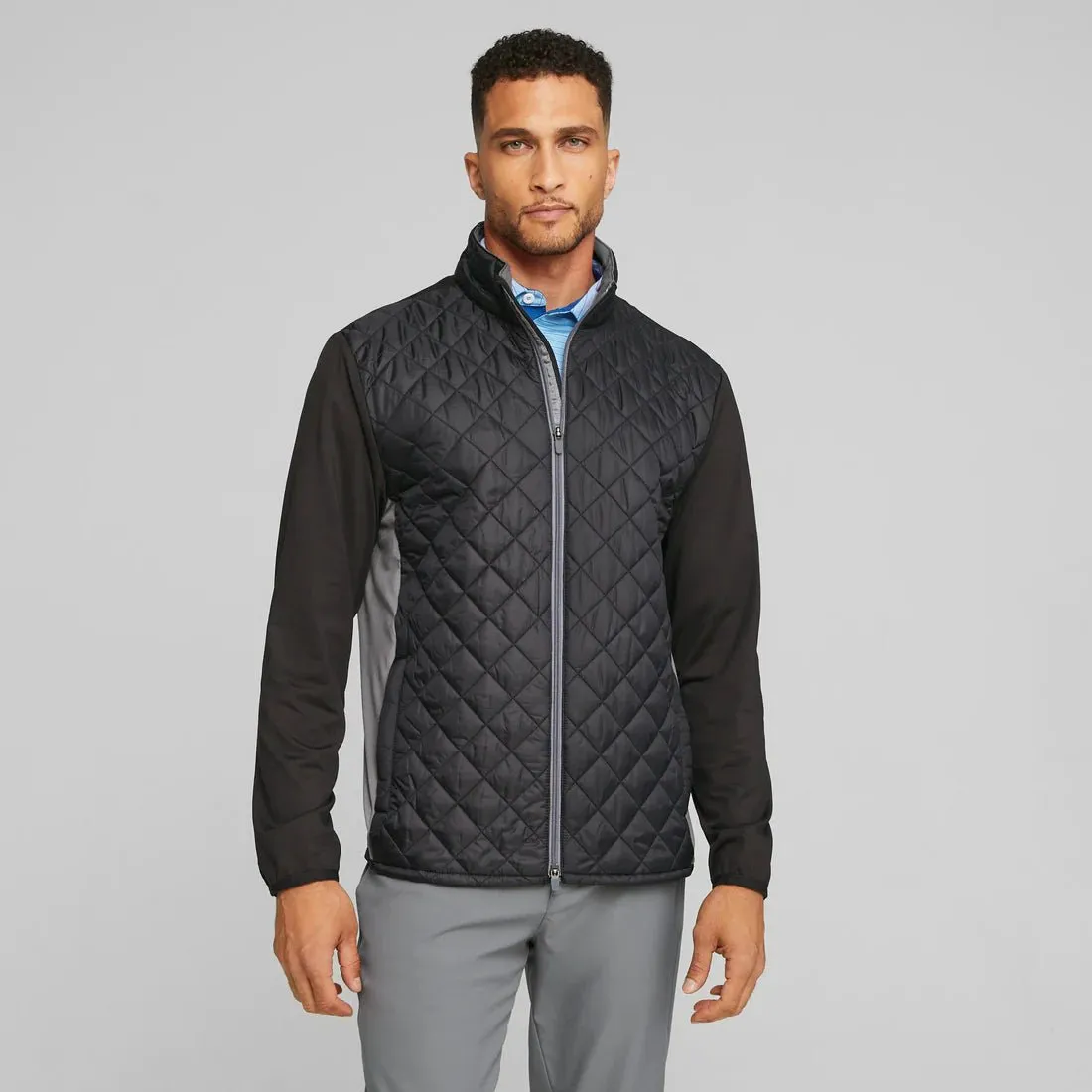 Puma Men's Frost Quilted Golf Jacket