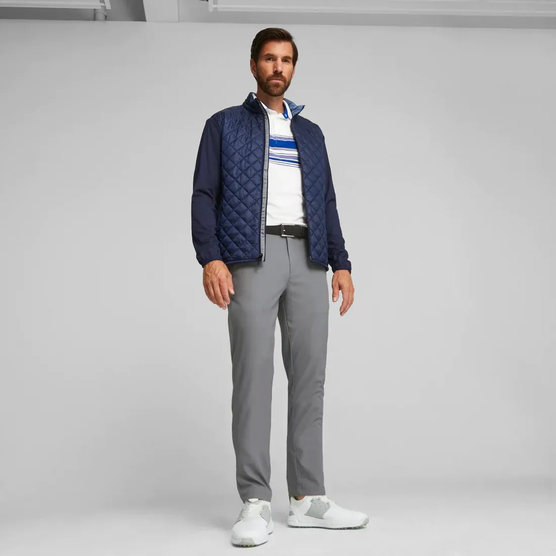 Puma Men's Frost Quilted Golf Jacket