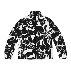 Raw Sushi "blk/white Camo" Puffer Jacket