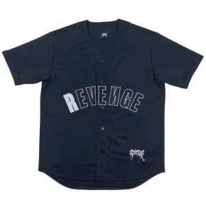 Revenge Black Jersey Embroidered (REVE-JS002) Men's Sizes S-XL