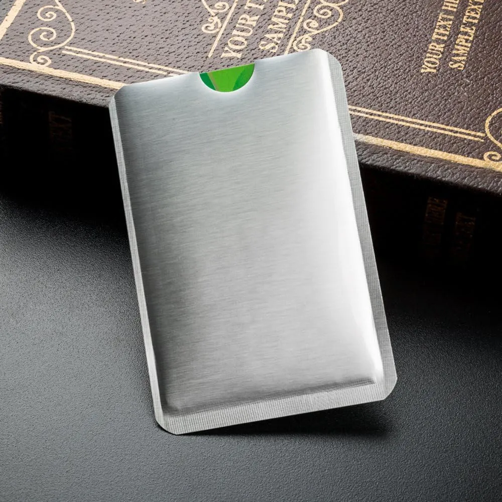 RFID Sleeve Anti Theft 4 Credit Card & 2 Passport Wallet