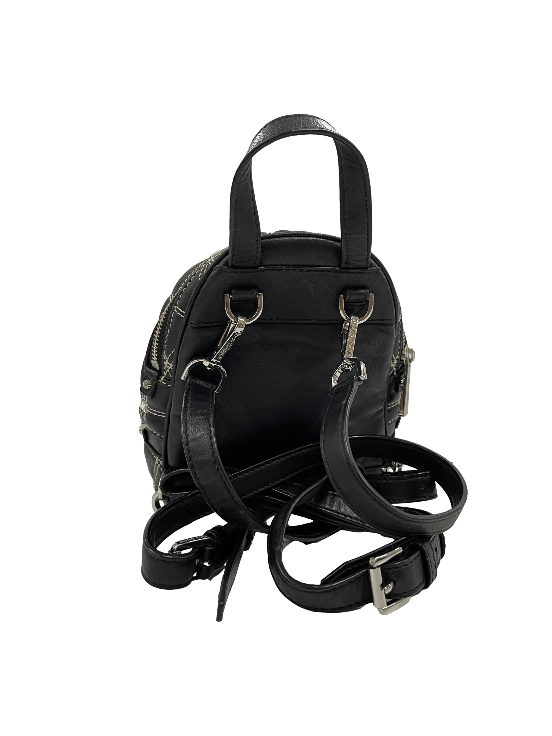 Rhea Mini Quilted Leather Backpack