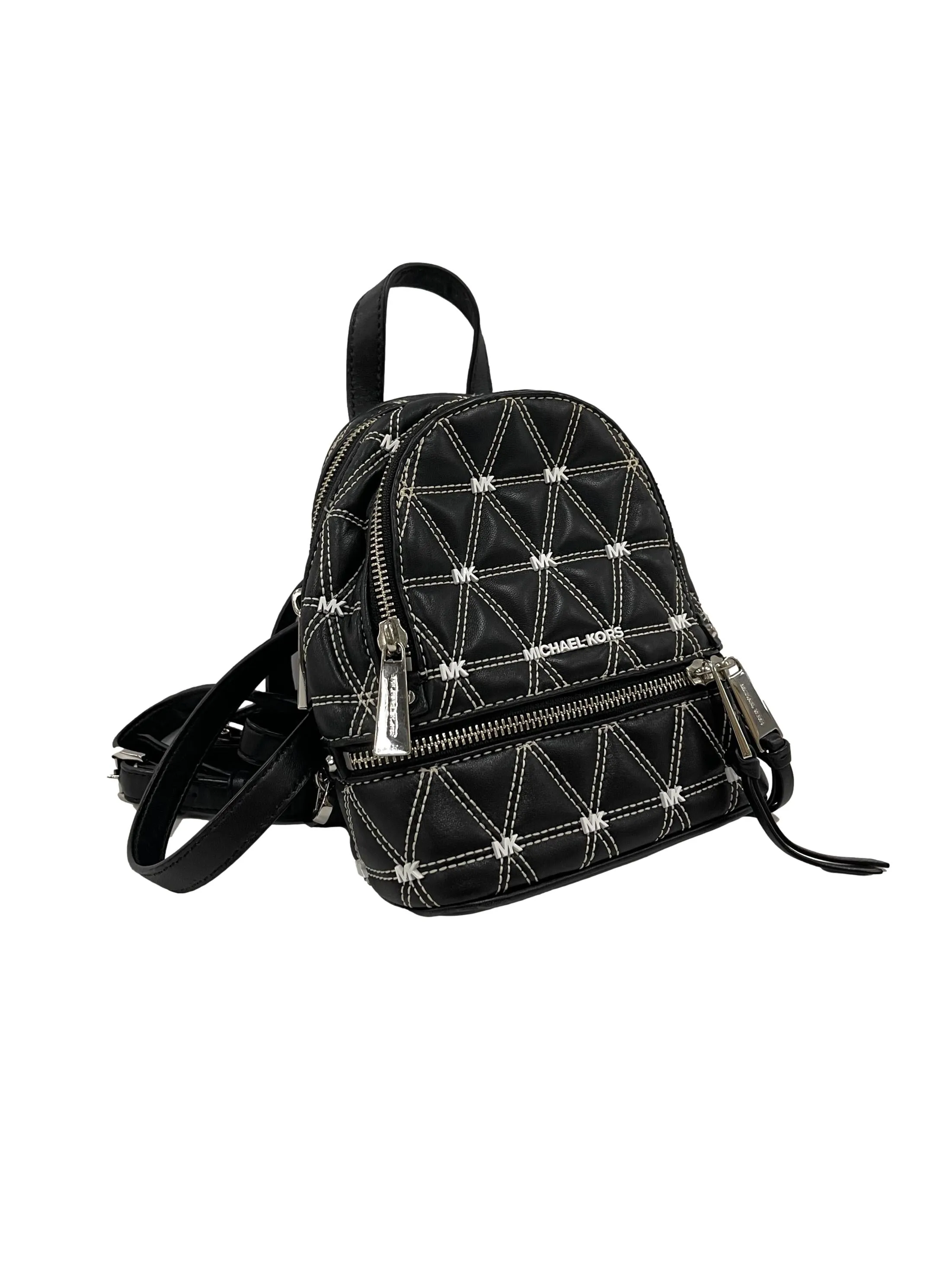 Rhea Mini Quilted Leather Backpack