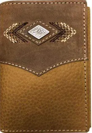 Roper Tri-Fold Wallet Diamond Concho (8132100)