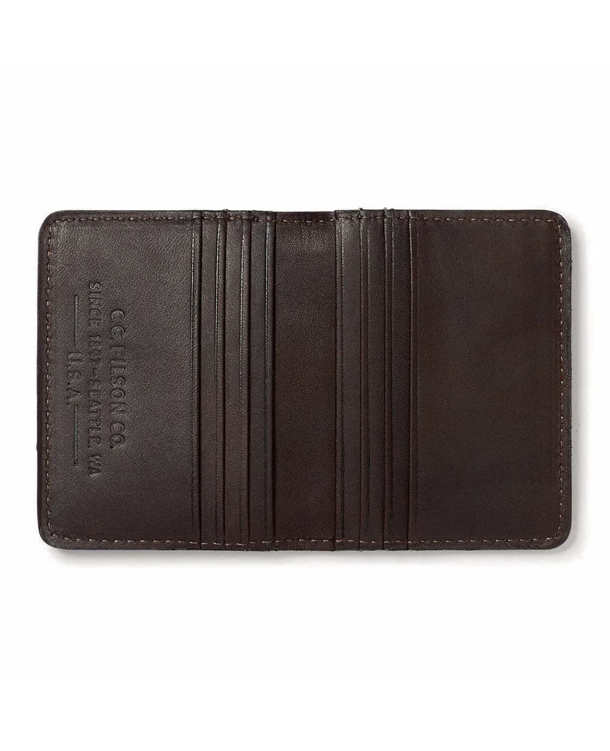 Rugged Twill Outfitter Card Wallet Outter Green