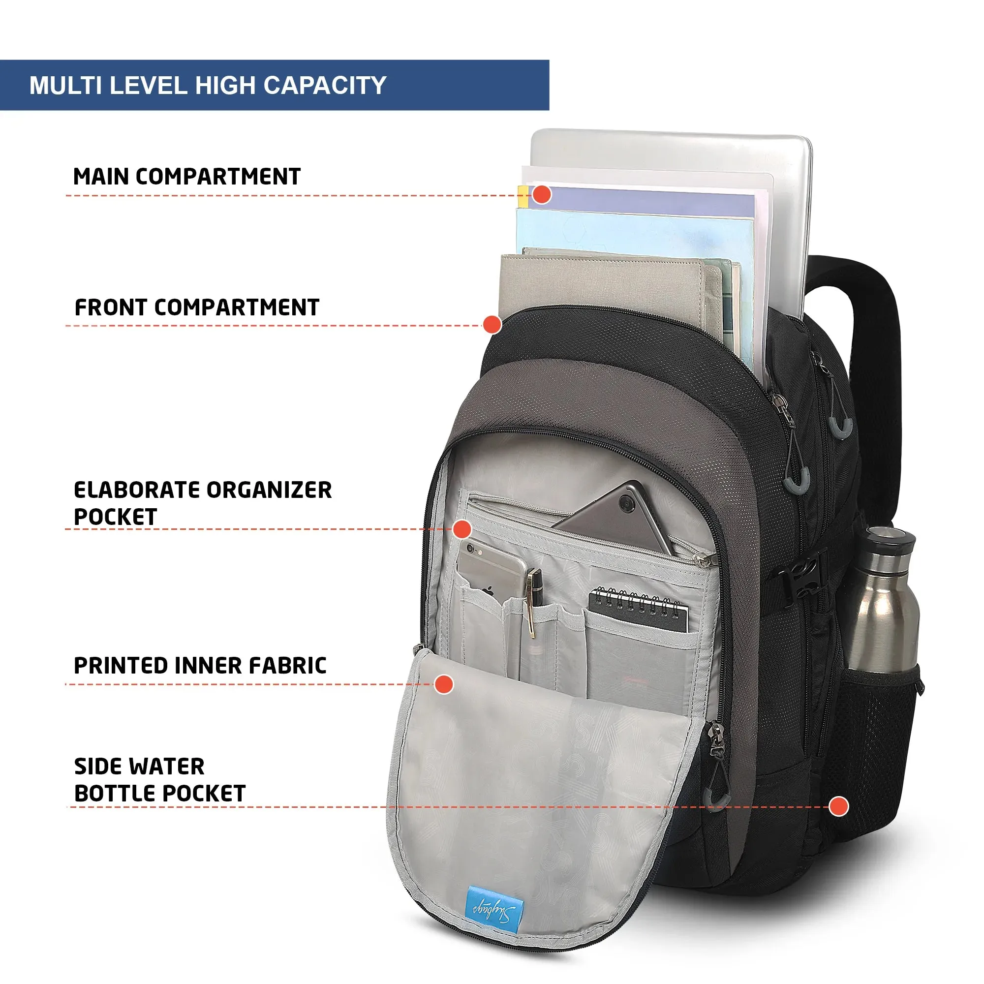 Skybags Chester Plus  Laptop Backpack