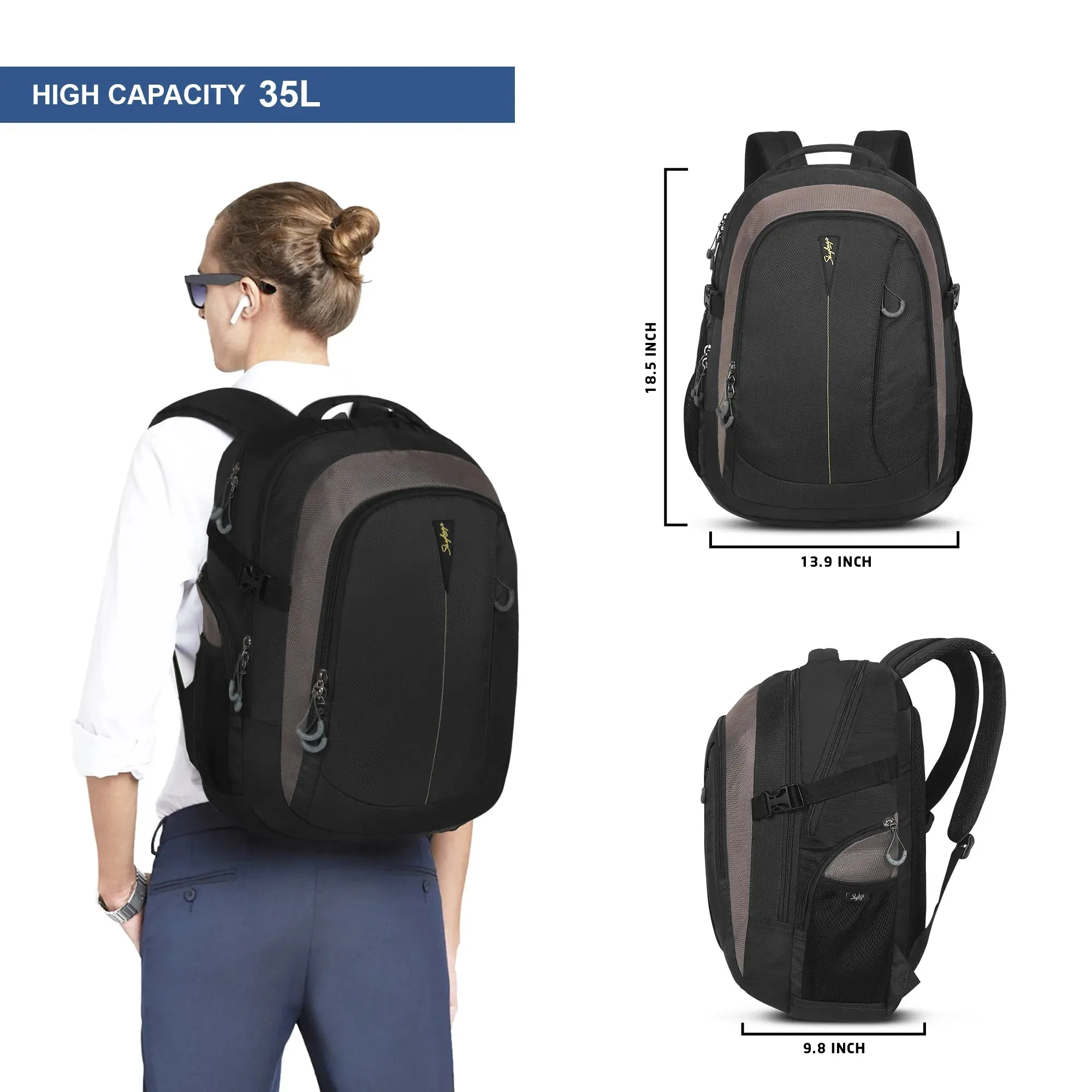 Skybags Chester Plus  Laptop Backpack