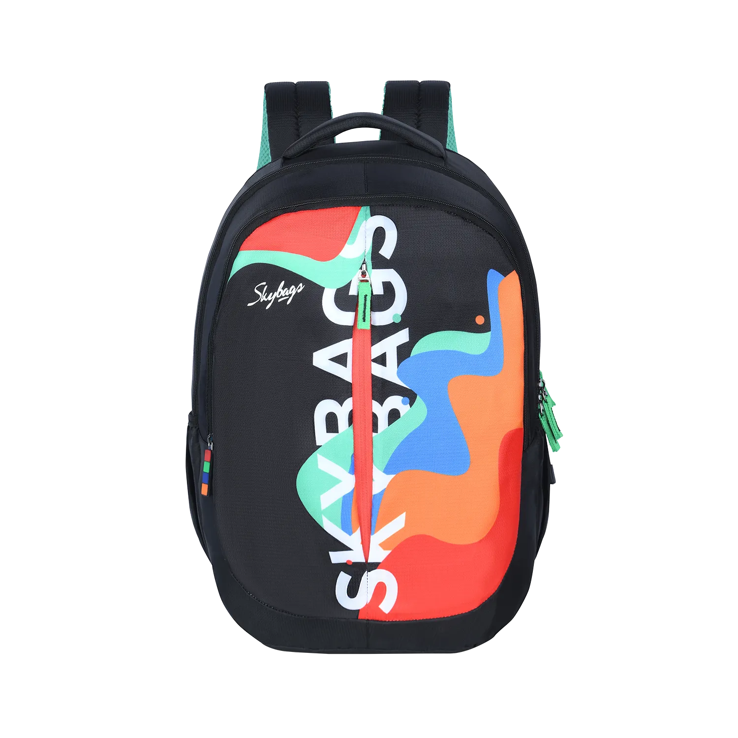 Skybags KLAN 05  SCHOOL BACKPACK BLACK