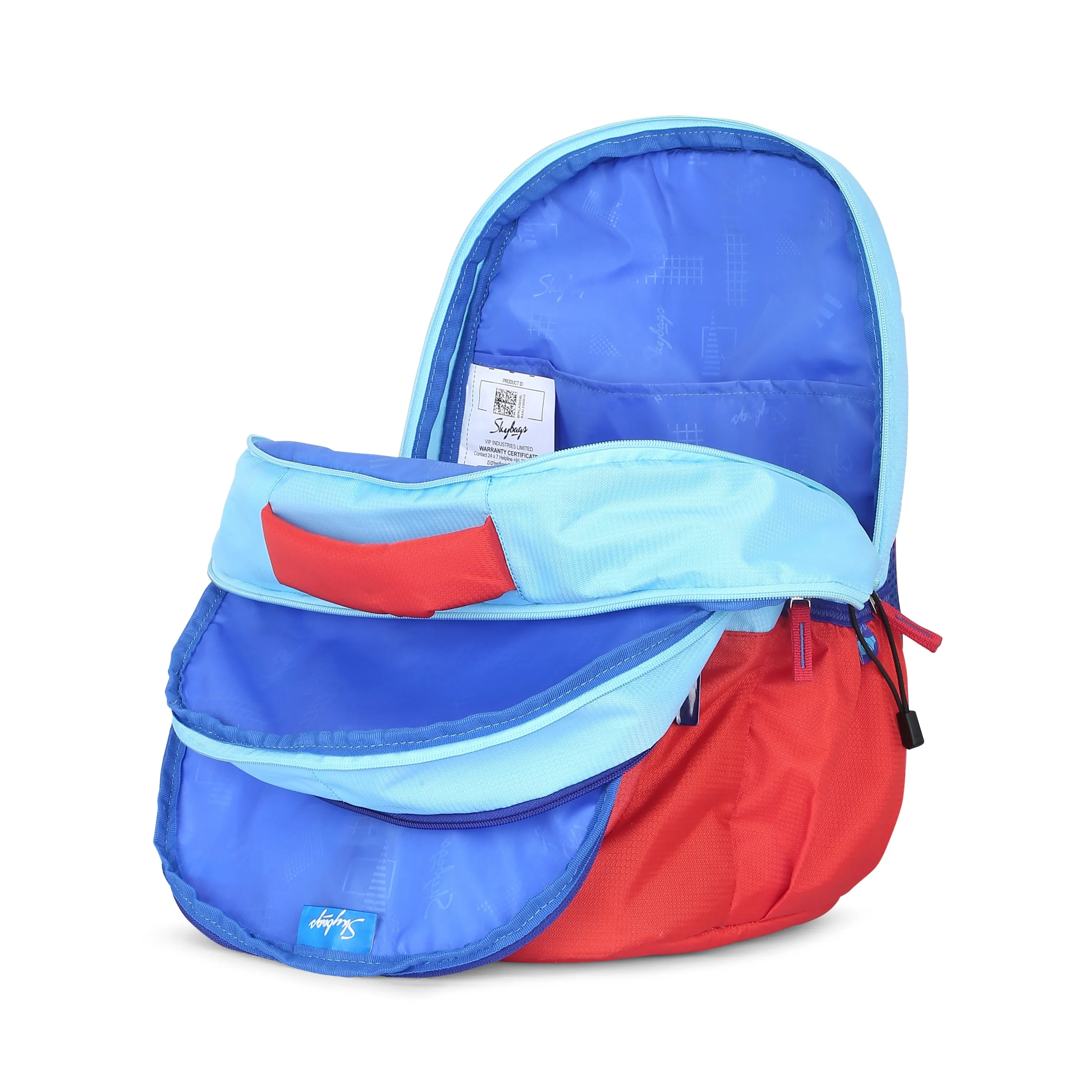Skybags KLAN 06 SCHOOL BACKPACK SKY BLUE