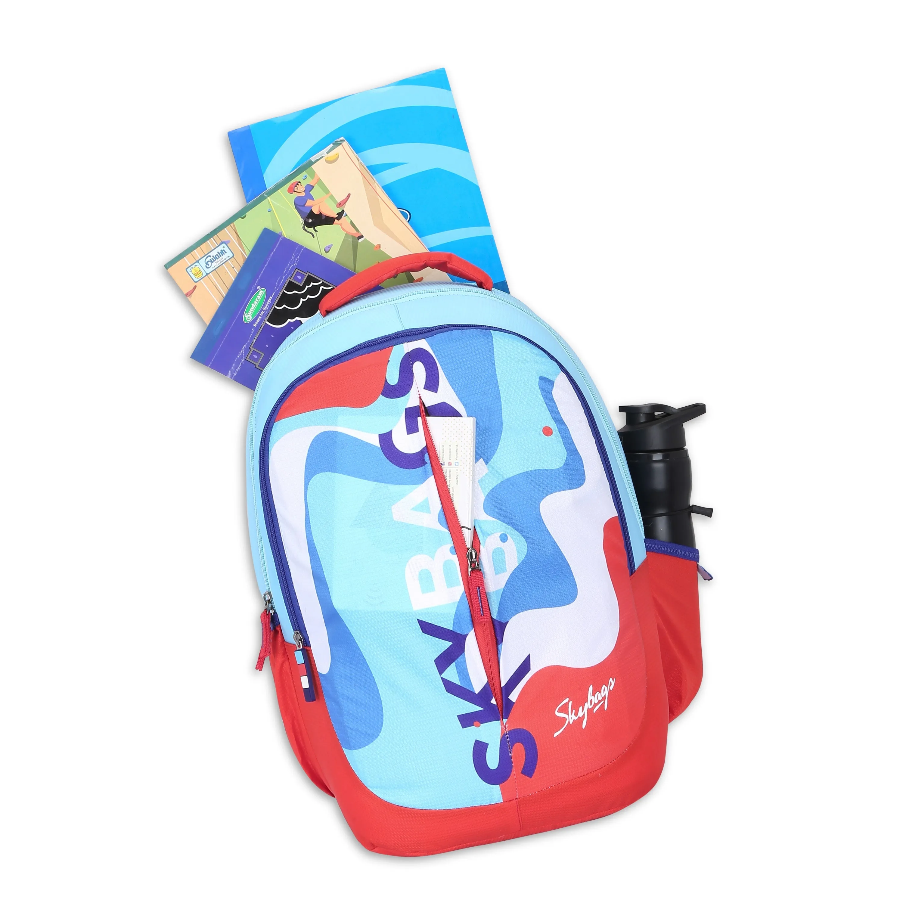 Skybags KLAN 06 SCHOOL BACKPACK SKY BLUE