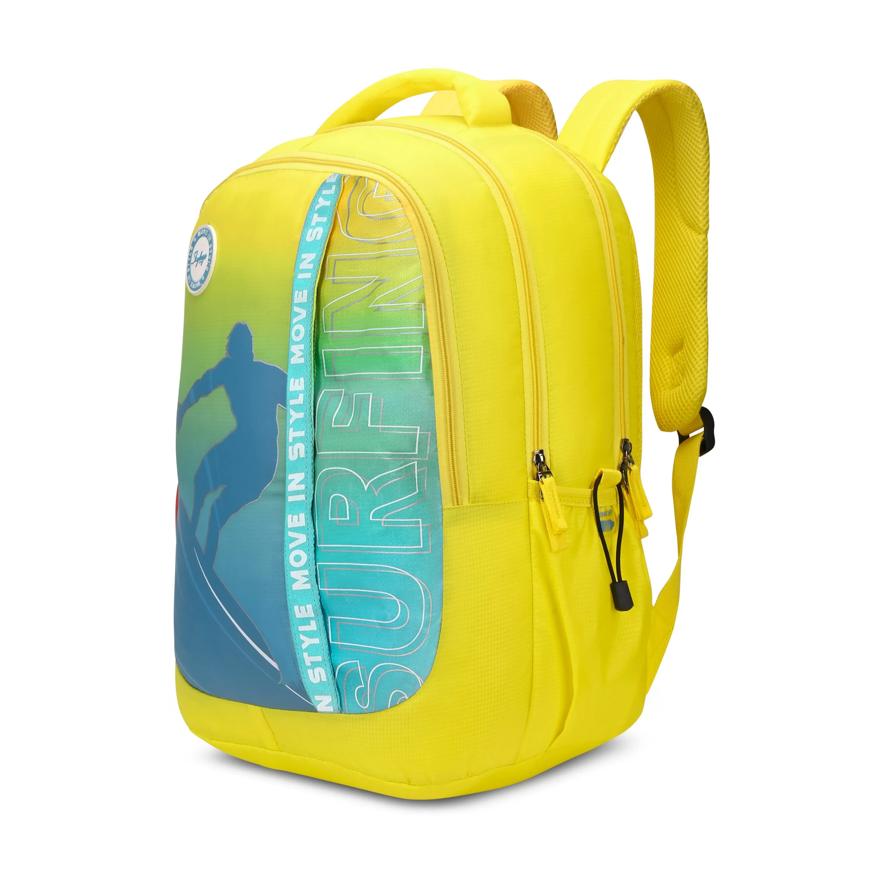 Skybags KLAN PLUS 03 SCHOOL BACKPACK YELLOW