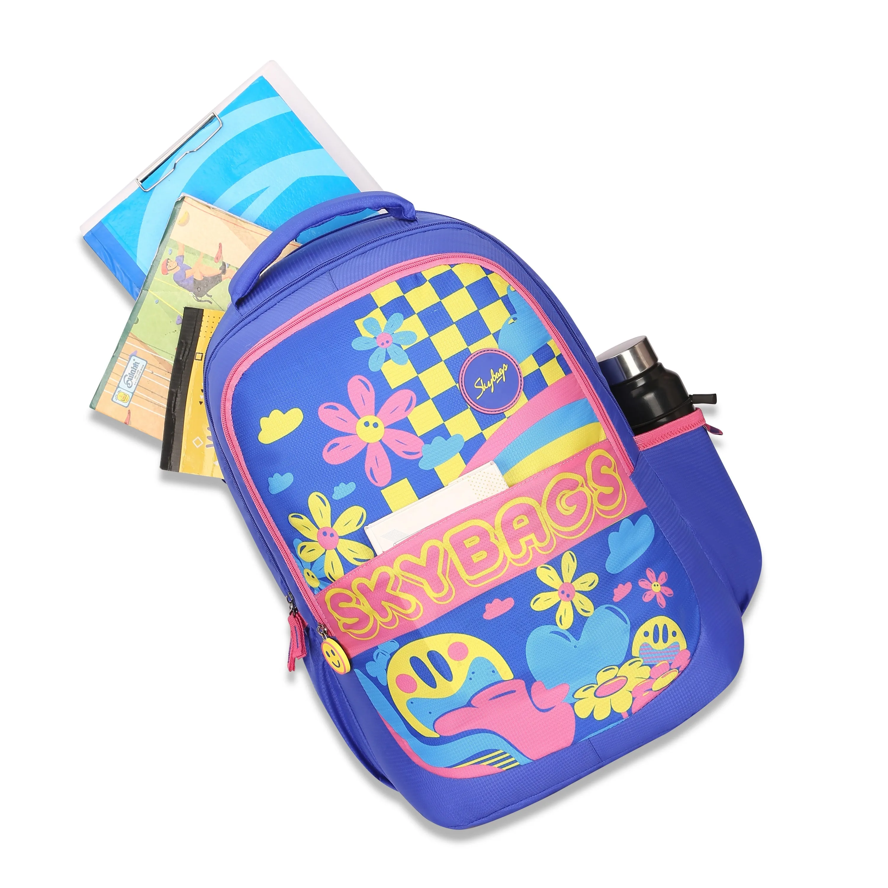 Skybags KLAN PLUS 08 SCHOOL BACKPACK BLUE