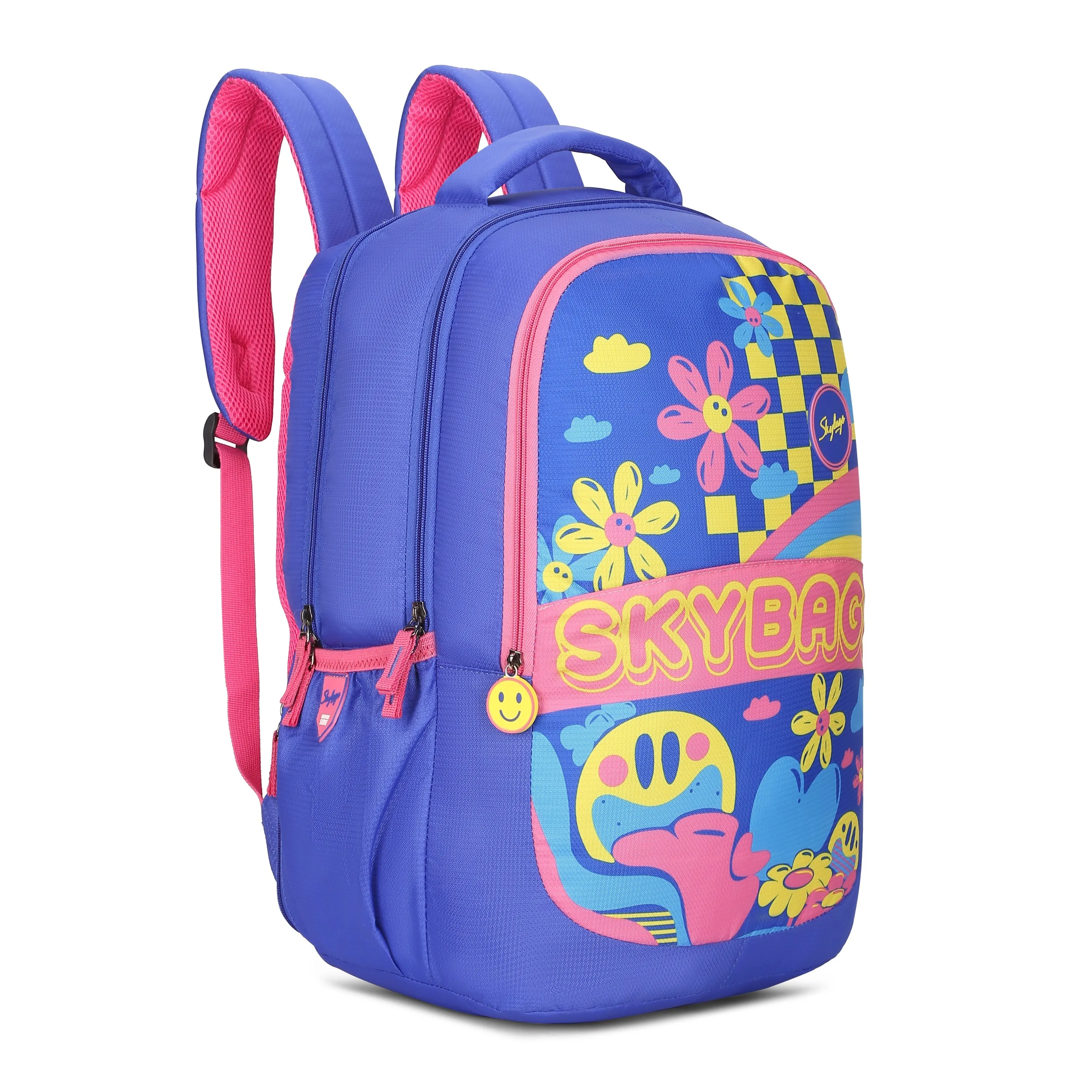 Skybags KLAN PLUS 08 SCHOOL BACKPACK BLUE