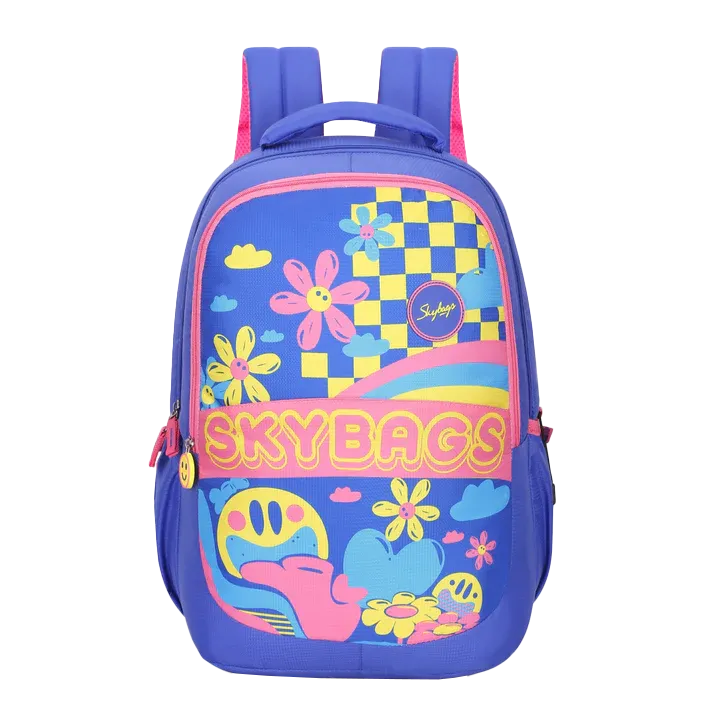 Skybags KLAN PLUS 08 SCHOOL BACKPACK BLUE