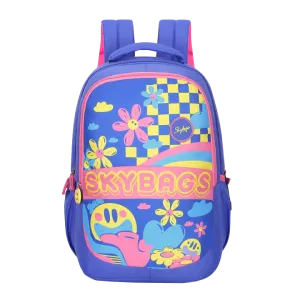 Skybags KLAN PLUS 08 SCHOOL BACKPACK BLUE