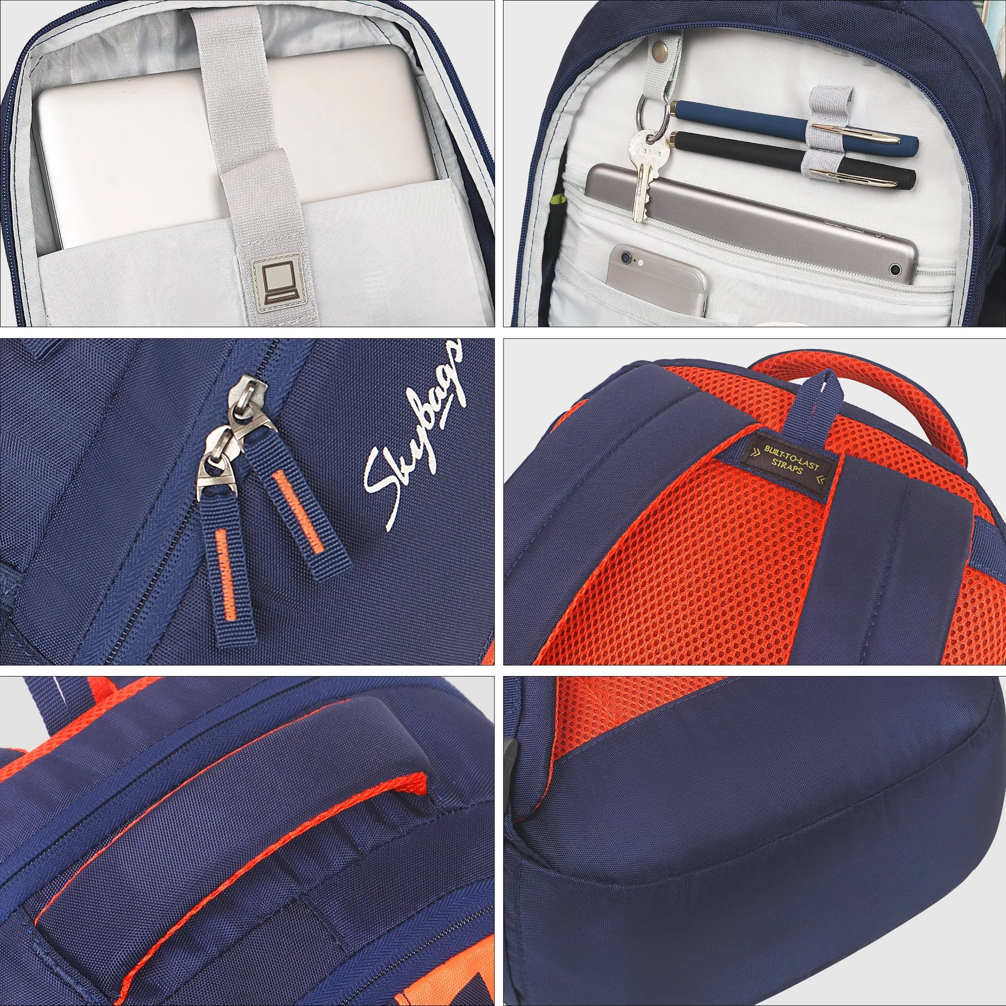 Skybags KREW 01 LAPTOP BACKPACK (H)