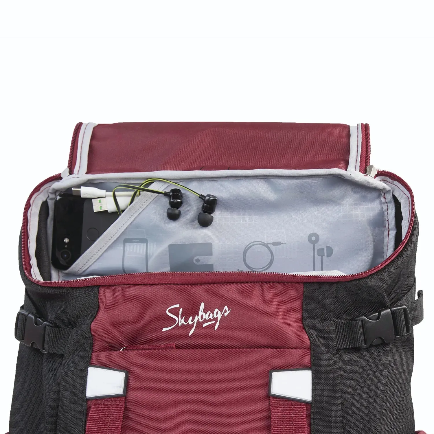 Skybags Marvel Extra  02 College Backpack Red