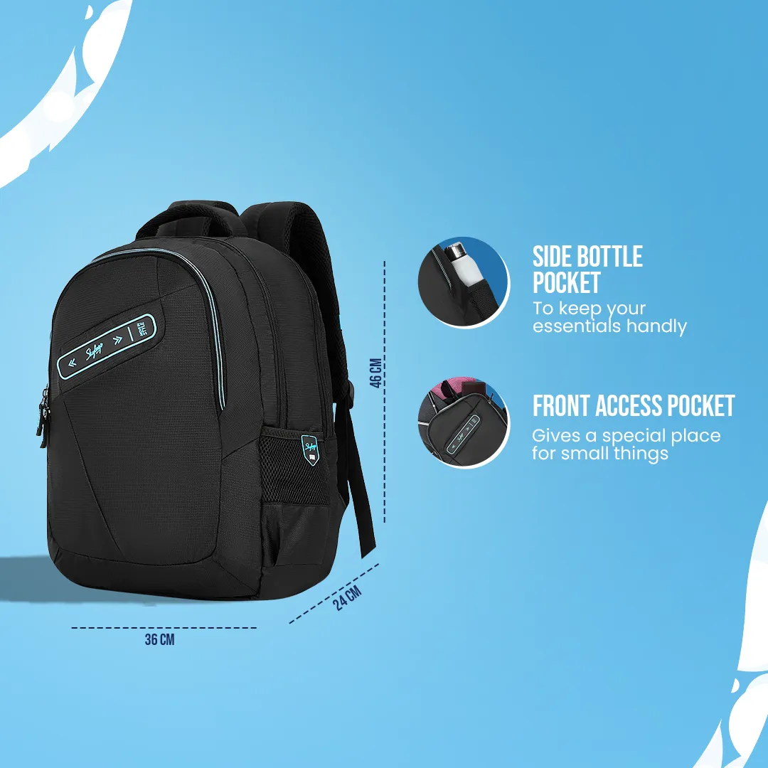 Skybags Network  Laptop Backpack (E) Black