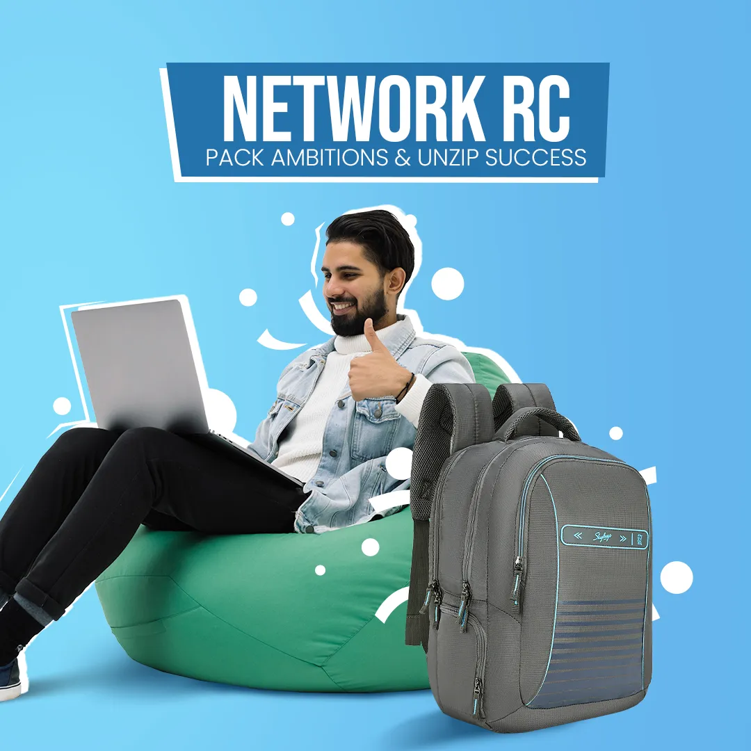Skybags Network RC  Laptop Backpack (E)