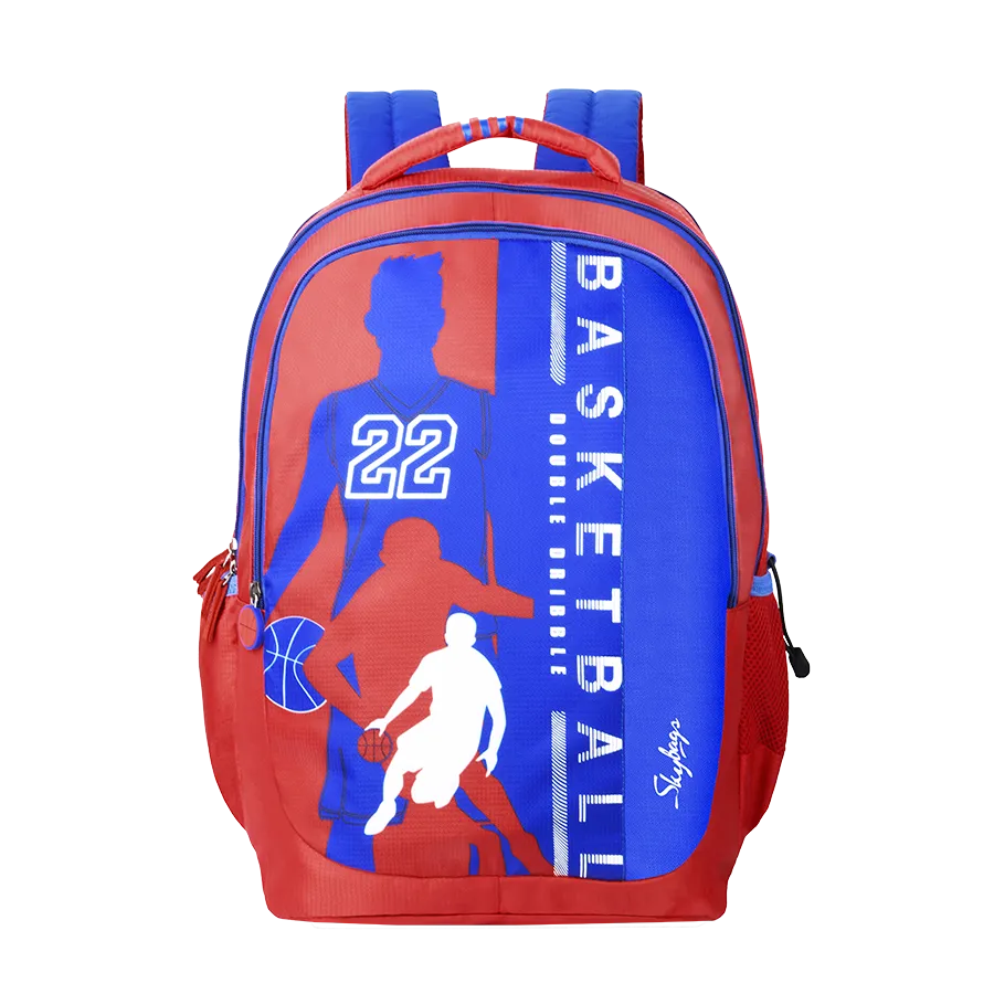 Skybags Squad Plus 08  School Backpack Red
