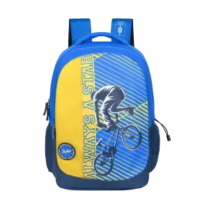 Skybags Squad Pro 01  School Backpack Blue