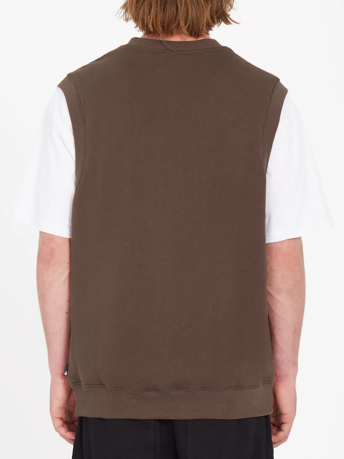 Sleeveless Sweatshirt - BURRO BROWN