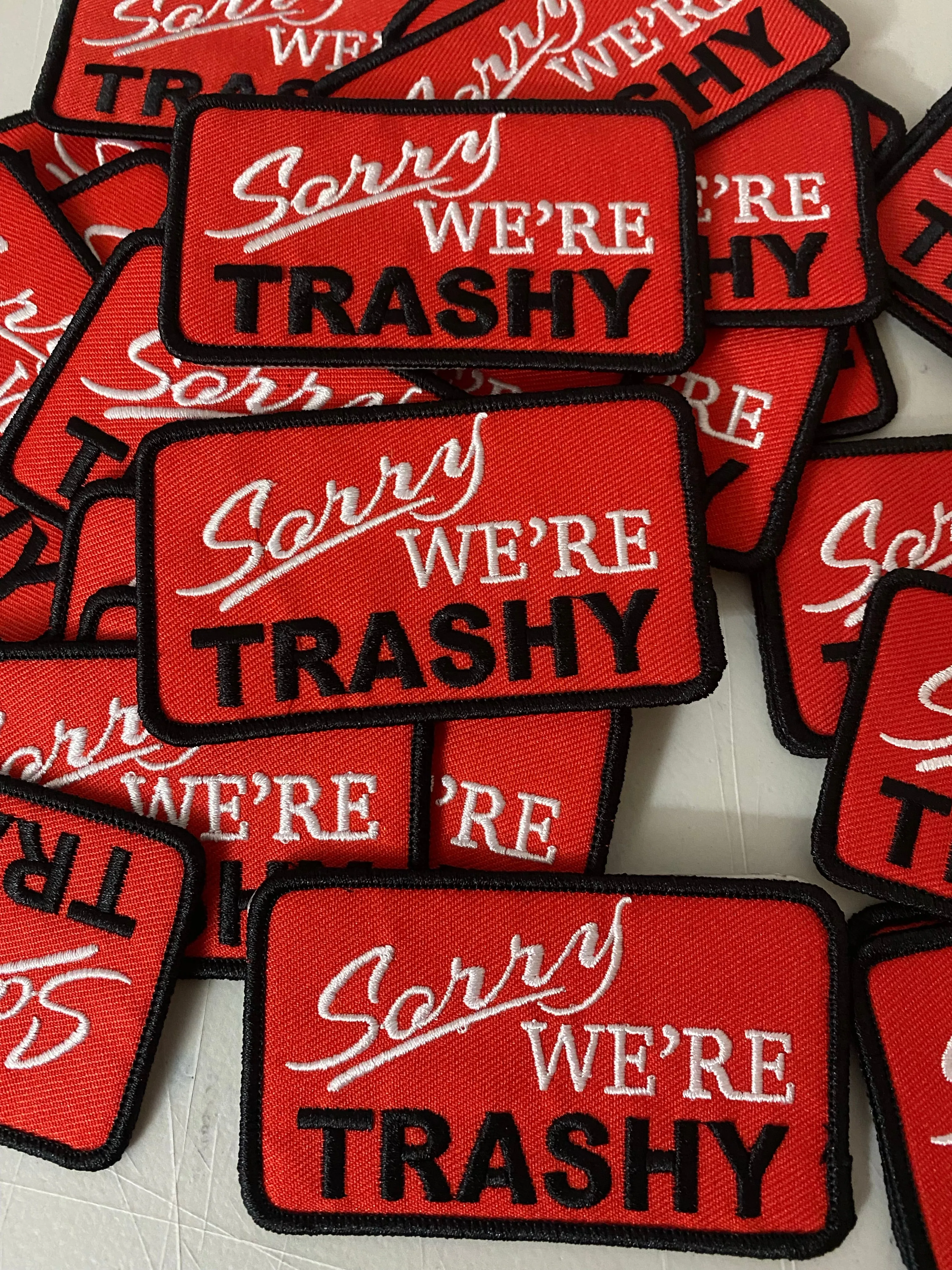 Sorry We’re Trashy Patch