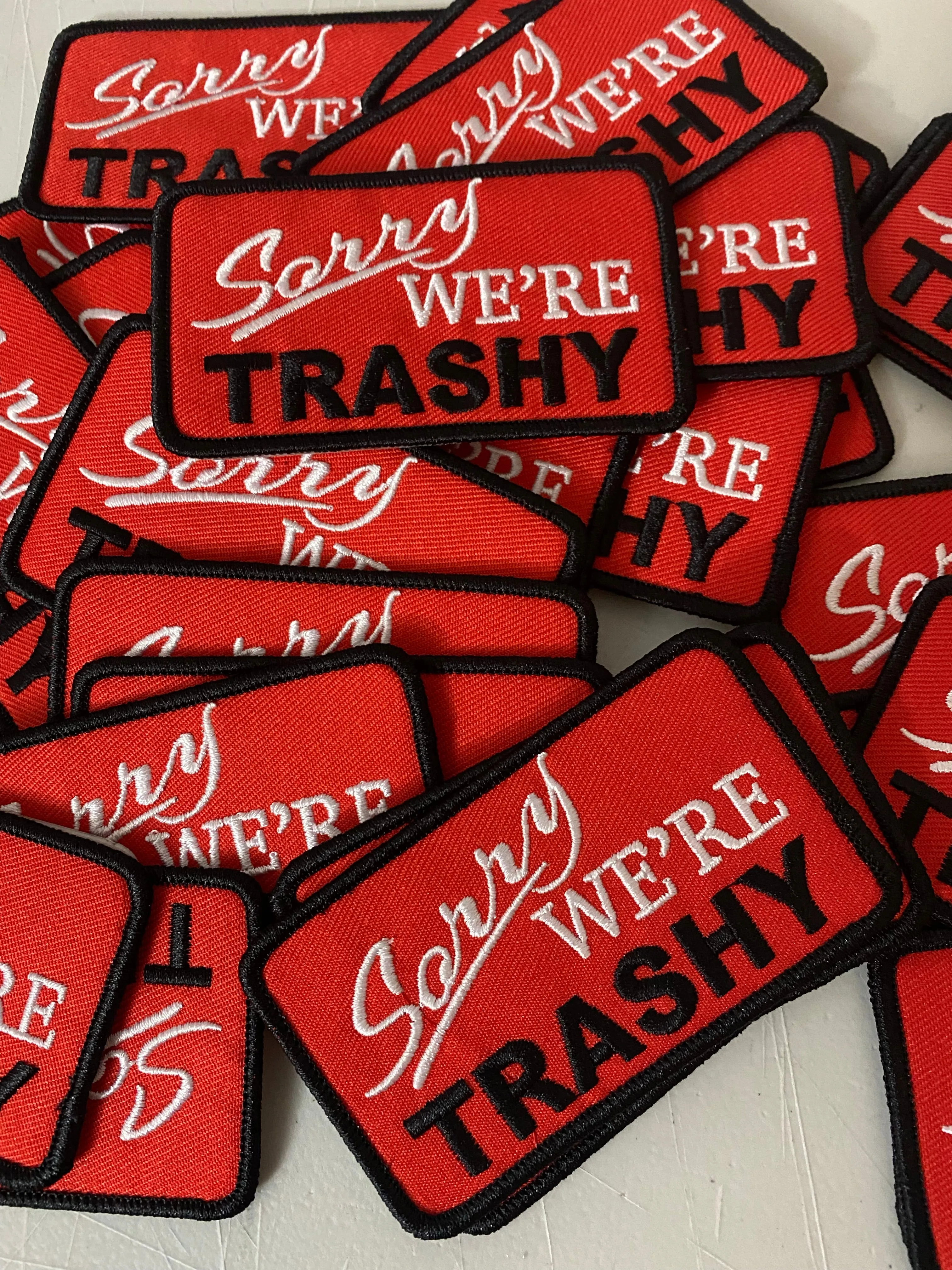 Sorry We’re Trashy Patch