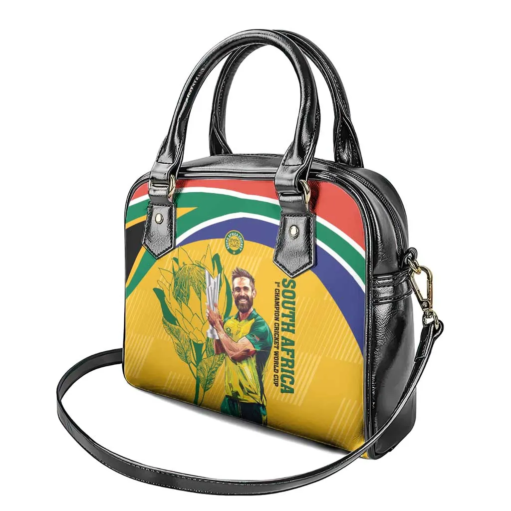 South Africa Cricket Shoulder Handbag 1st Champions World Cup Proud Of Our Boys LT14