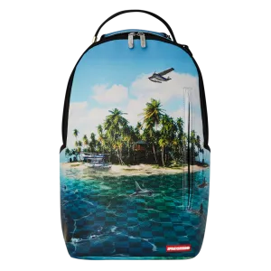 Sprayground Shark Island Headquarters Deluxe Backpack