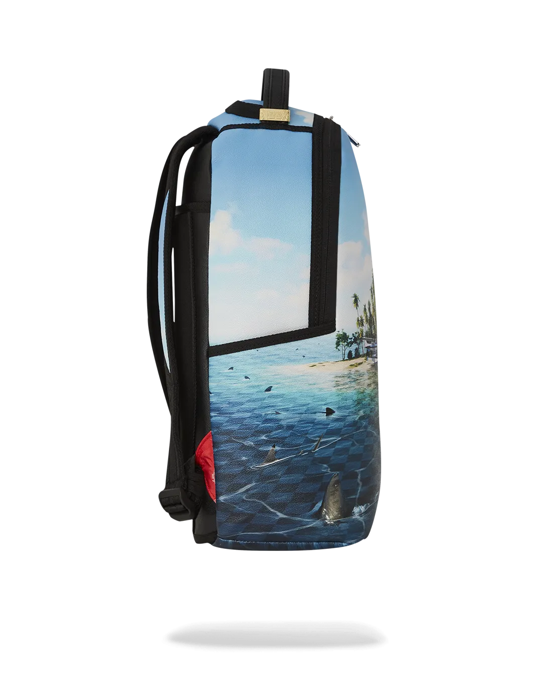 Sprayground Shark Island Headquarters Deluxe Backpack