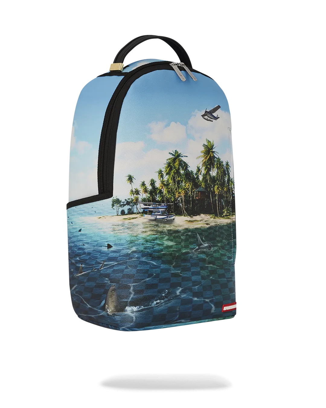 Sprayground Shark Island Headquarters Deluxe Backpack