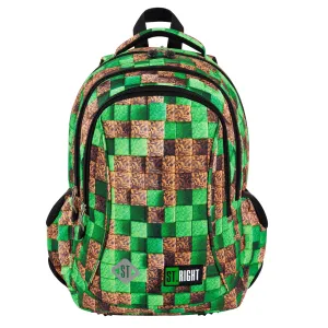 St.Right - Pixel Cubes - 4 Compartment Backpack