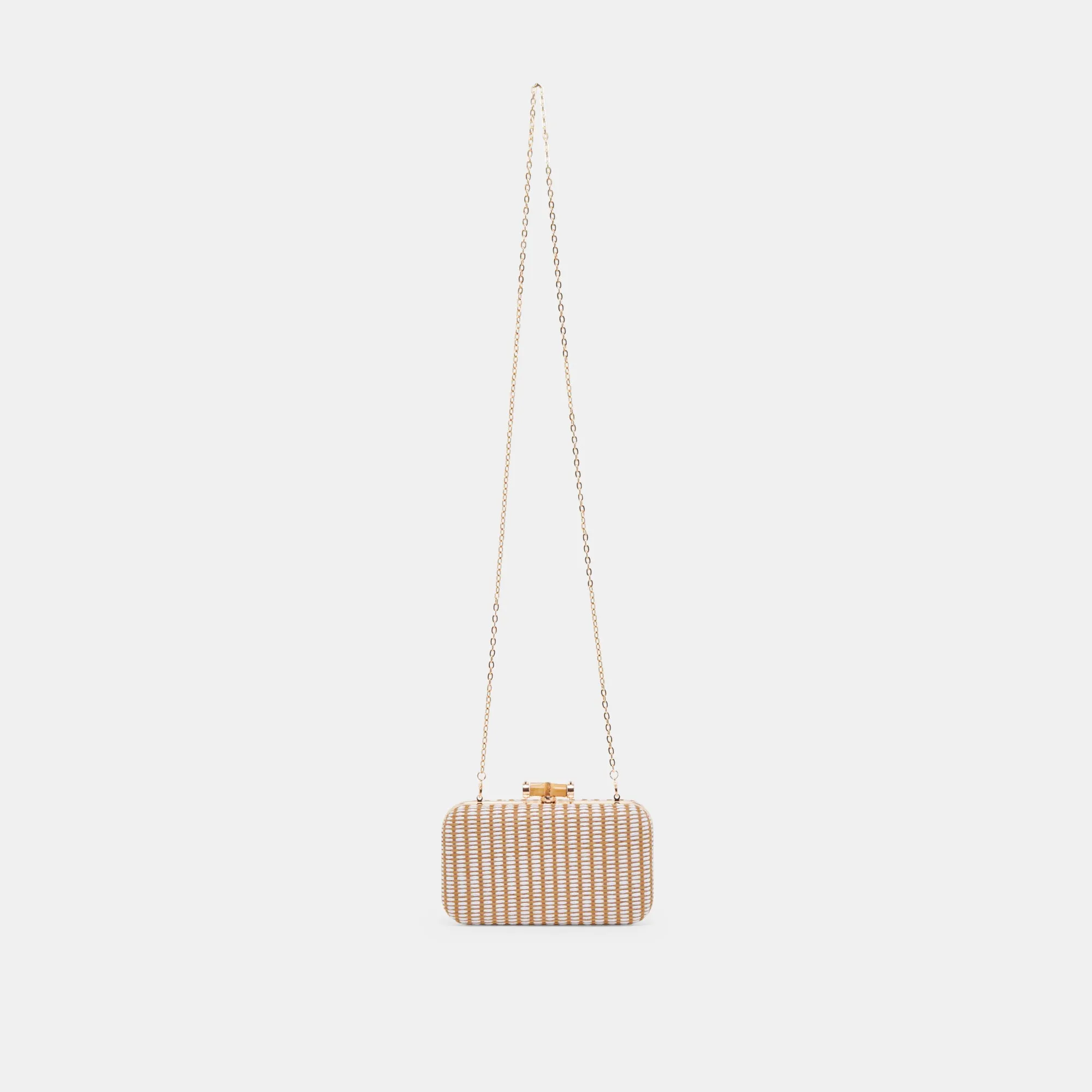 SYMI CLUTCH NATURAL RAFFIA